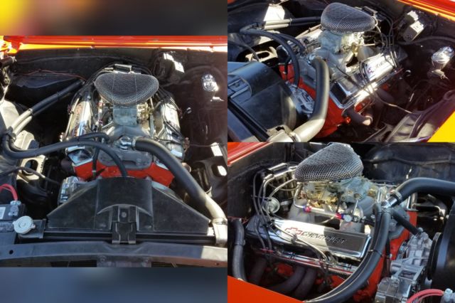 Orange 1969 Chevrolet Camaro Coupe with Black interior