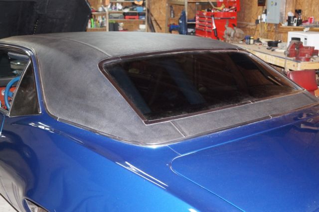 Blue 1969 Chevrolet Camaro Coupe with Black interior