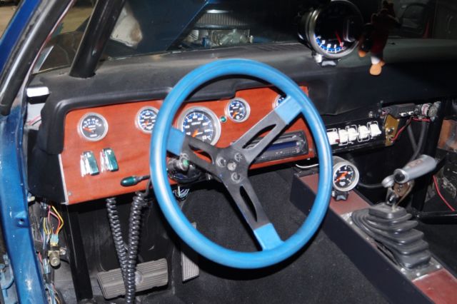 Blue 1969 Chevrolet Camaro Coupe with Black interior