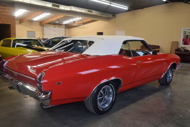 RED 1969 Chevrolet Chevelle with Red interior