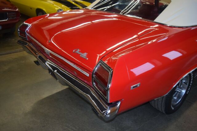 RED 1969 Chevrolet Chevelle with Red interior