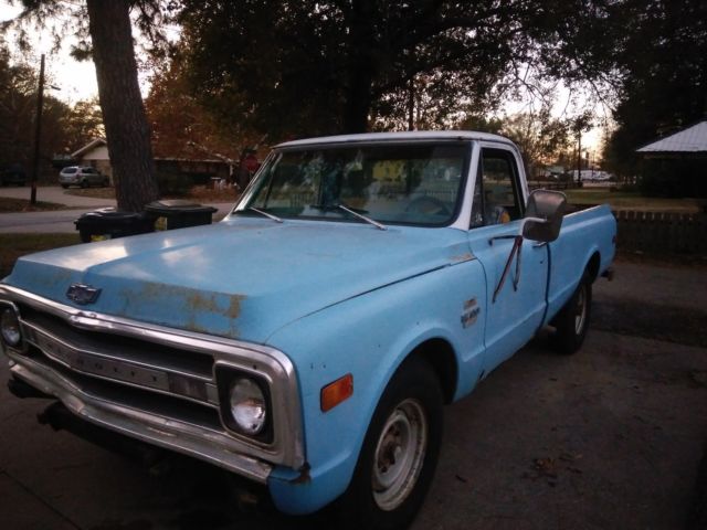 Blue 1969 Chevrolet Other Pickups with Blue interior