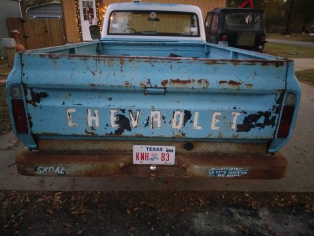 Blue 1969 Chevrolet Other Pickups with Blue interior
