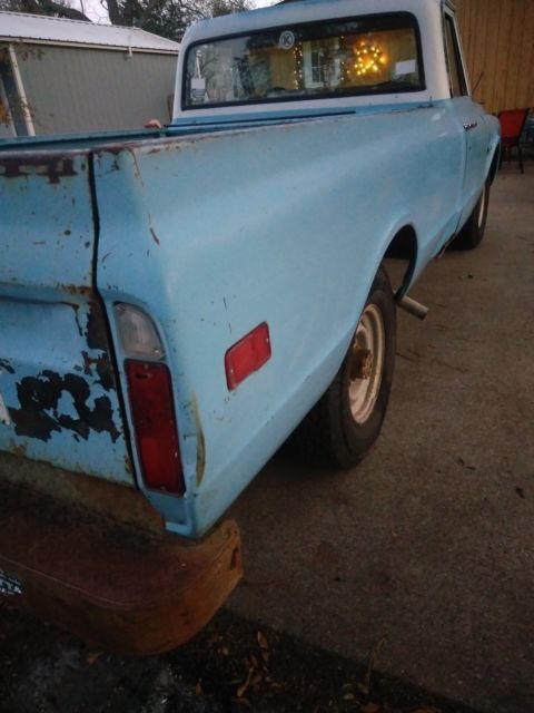Blue 1969 Chevrolet Other Pickups with Blue interior