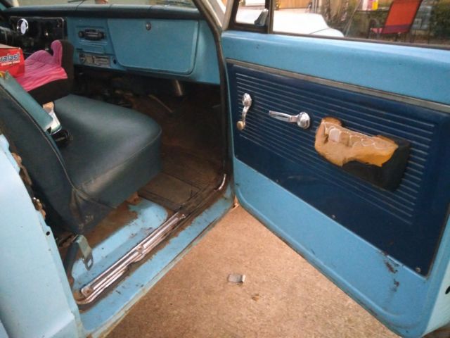 Blue 1969 Chevrolet Other Pickups with Blue interior