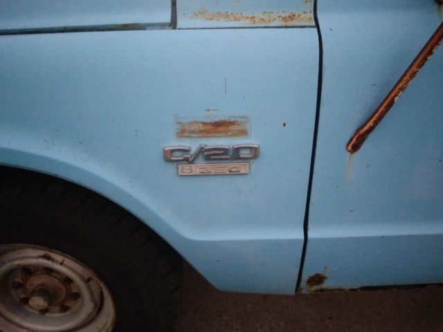 Blue 1969 Chevrolet Other Pickups with Blue interior