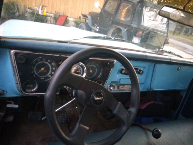Blue 1969 Chevrolet Other Pickups with Blue interior