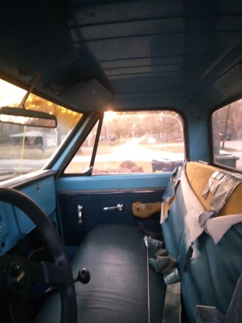 Blue 1969 Chevrolet Other Pickups with Blue interior