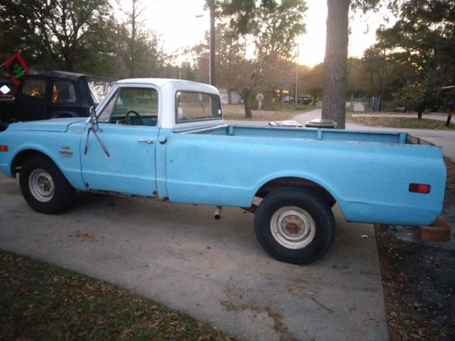 Blue 1969 Chevrolet Other Pickups with Blue interior