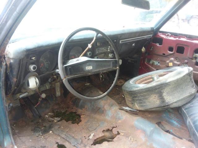 Blue 1969 Chevrolet Chevelle Coupe with Black interior