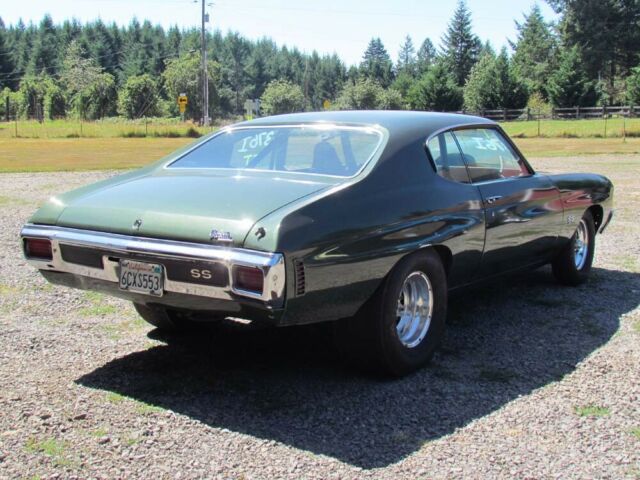 Green 1970 Chevrolet Chevelle Coupe