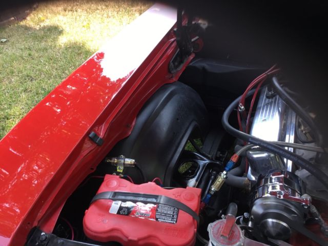 Red 1970 Chevrolet Nova Coupe with Gray interior