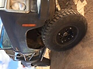 Black 1975 Chevrolet Blazer SUV with Tan interior