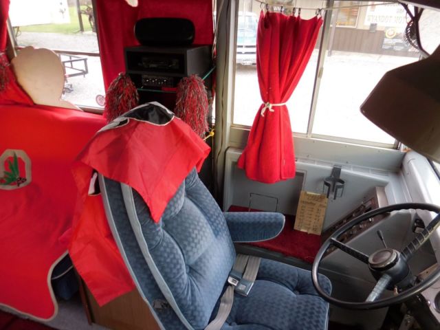 Gray 1976 Ford Wayne OSU Buckeyes with Red interior