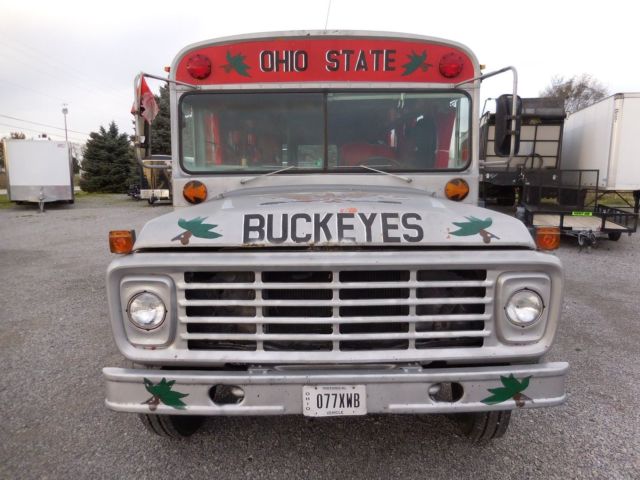 Gray 1976 Ford Wayne OSU Buckeyes with Red interior