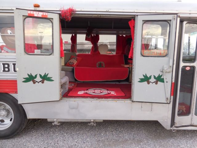 Gray 1976 Ford Wayne OSU Buckeyes with Red interior