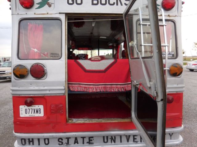 Gray 1976 Ford Wayne OSU Buckeyes with Red interior