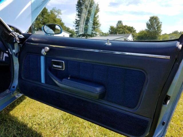 Blue 1981 Chevrolet Camaro Coupe with Blue interior