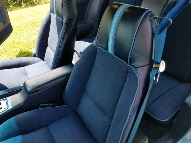 Blue 1981 Chevrolet Camaro Coupe with Blue interior
