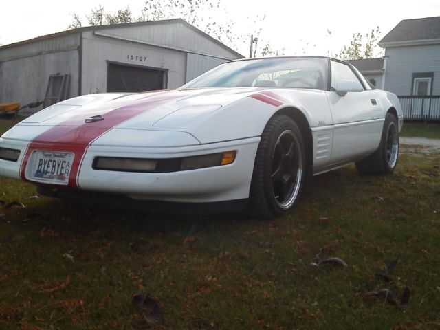 white 1994 Chevrolet Corvette
