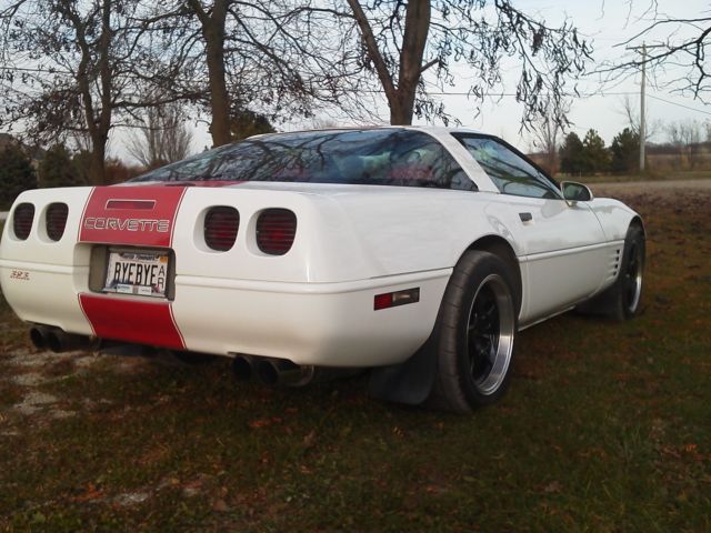 white 1994 Chevrolet Corvette