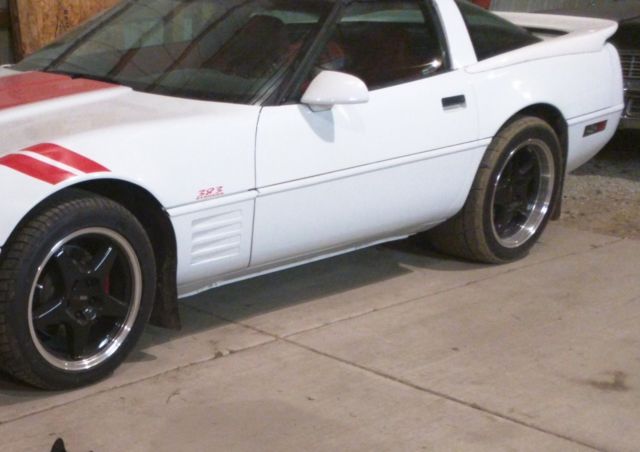 white 1994 Chevrolet Corvette