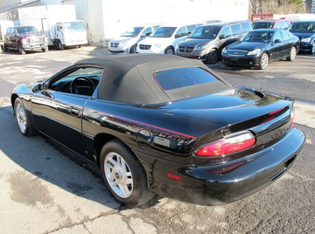 Black 1994 Chevrolet Camaro Convertible with Gray interior