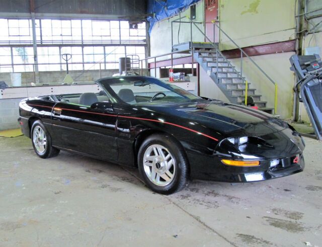 Black 1994 Chevrolet Camaro Convertible with Gray interior