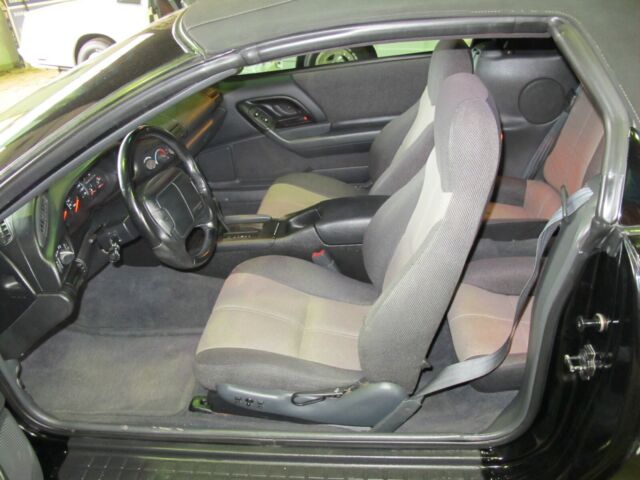 Black 1994 Chevrolet Camaro Convertible with Gray interior