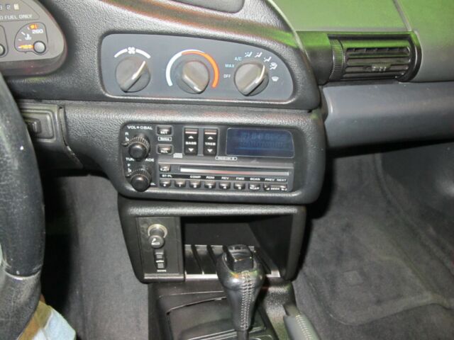 Black 1994 Chevrolet Camaro Convertible with Gray interior