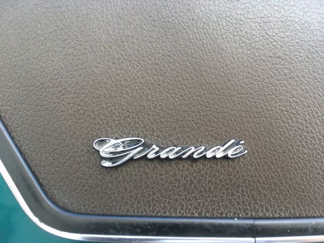 Green 1972 Ford Mustang Coupe with Tan interior