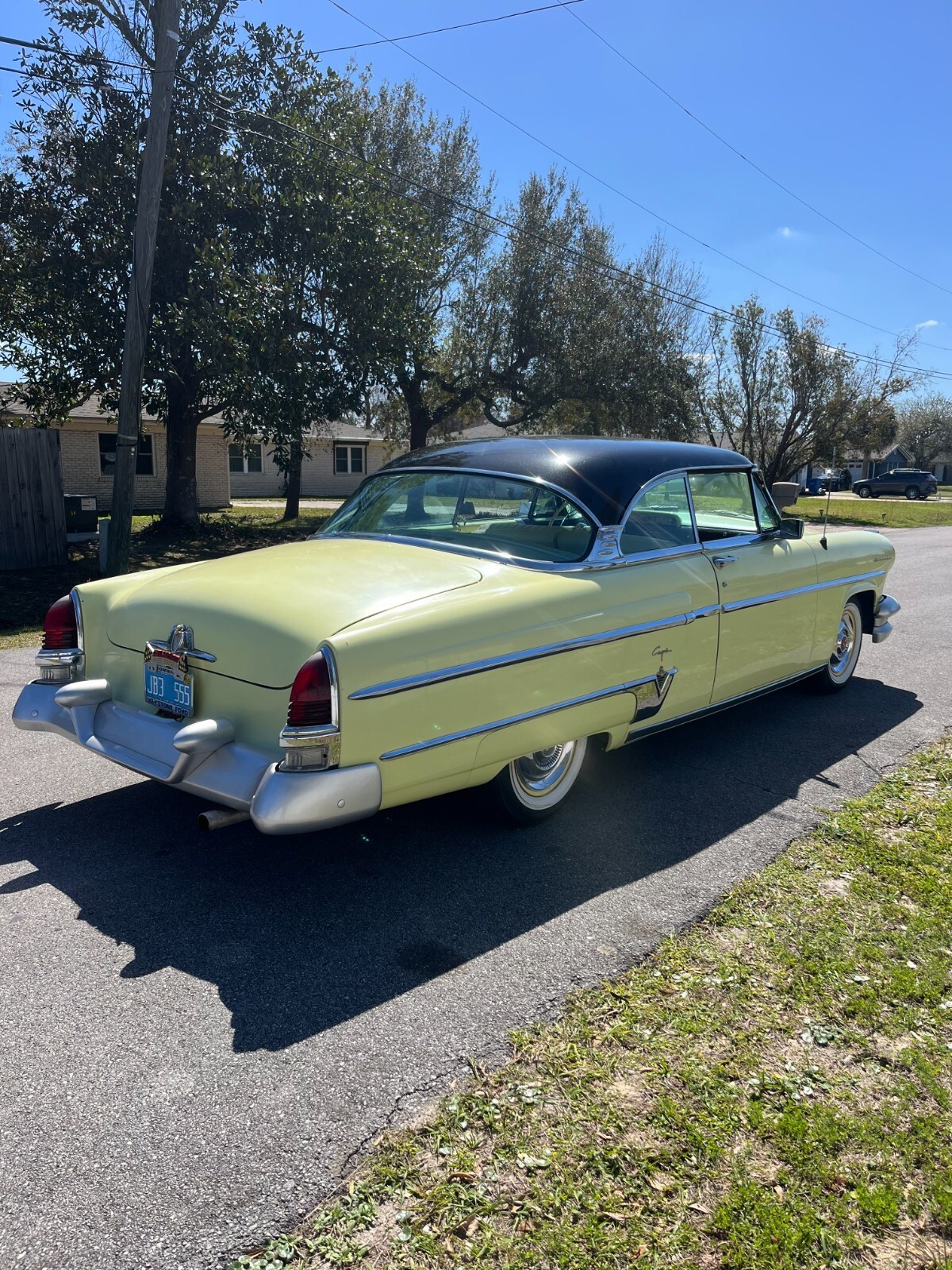 Yellow 1954 Lincoln Other Coupe with Black interior