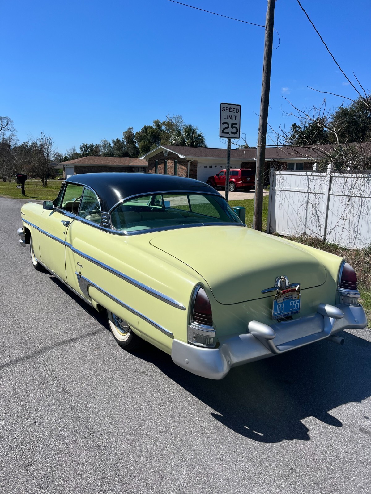 Yellow 1954 Lincoln Other Coupe with Black interior