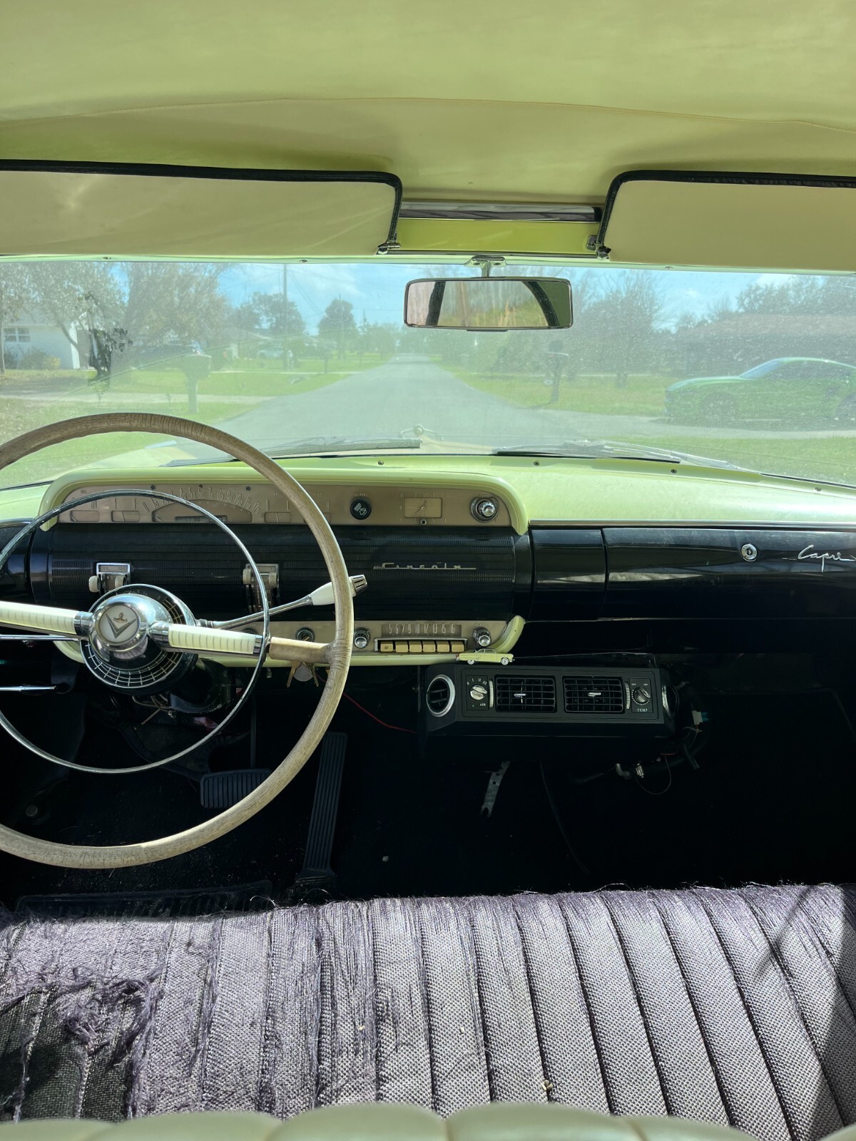 Yellow 1954 Lincoln Other Coupe with Black interior