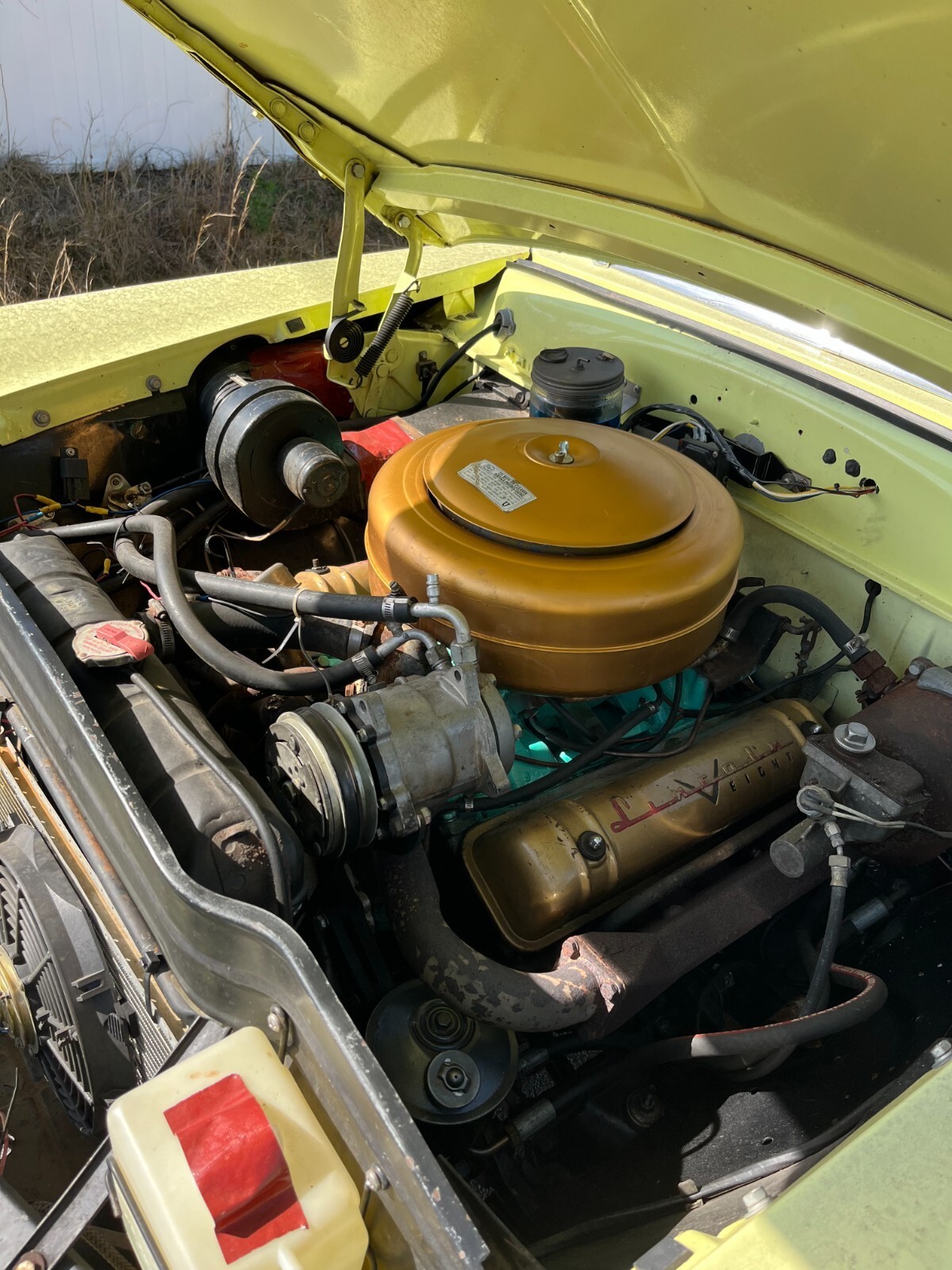 Yellow 1954 Lincoln Other Coupe with Black interior