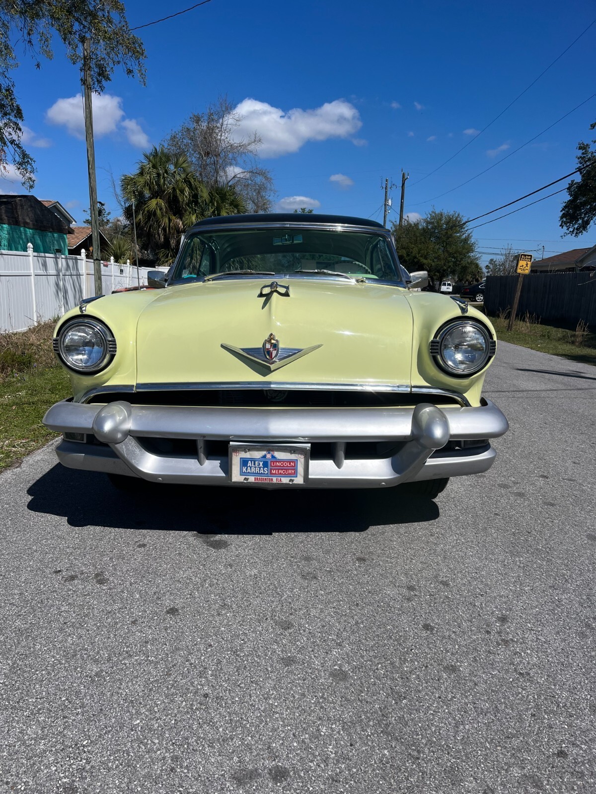 Yellow 1954 Lincoln Other Coupe with Black interior