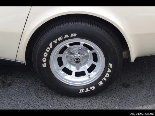 White 1980 Chevrolet Corvette -- with Tan interior