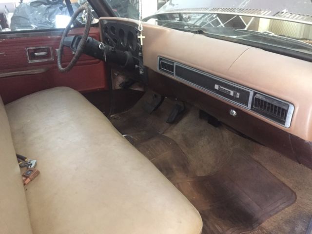 BROWN AND WHITE 1979 Chevrolet C-10 PICK UP with TAN interior