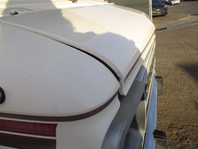 White 1994 Chevrolet Commercial Cutaway with Blue interior