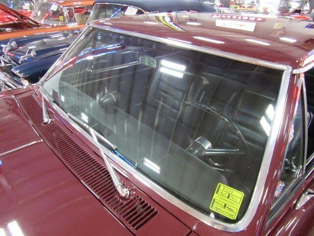 Madeira Maroon 1965 Chevrolet Chevelle Coupe with Black interior