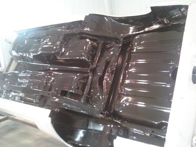 Black 1969 Chevrolet Camaro with Red interior