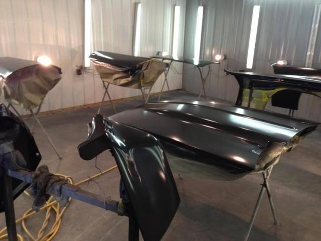 Black 1969 Chevrolet Camaro with Red interior