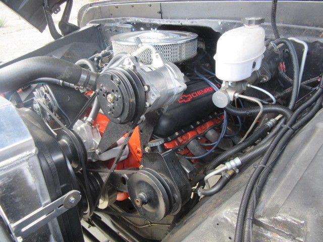Black 1962 Chevrolet Other Pickups with Green interior