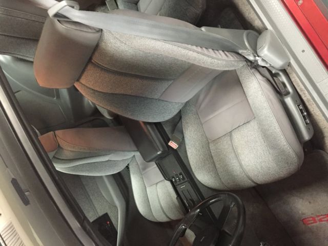 Dark Red Metallic 1988 Chevrolet Camaro T-TOP with Gray interior