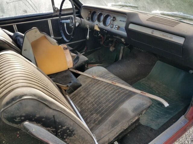 Red 1964 Chevrolet Chevelle Convertible with Black interior