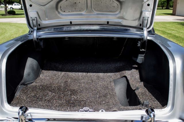 Black/Silver 1955 Chevrolet Bel Air/150/210 2 Door Post with Black interior