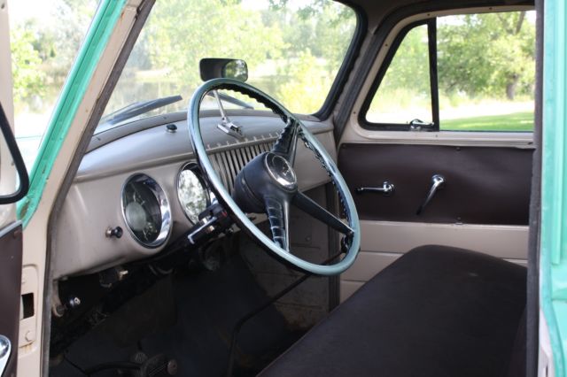 Green 1955 Chevrolet Other Pickups with Gray interior