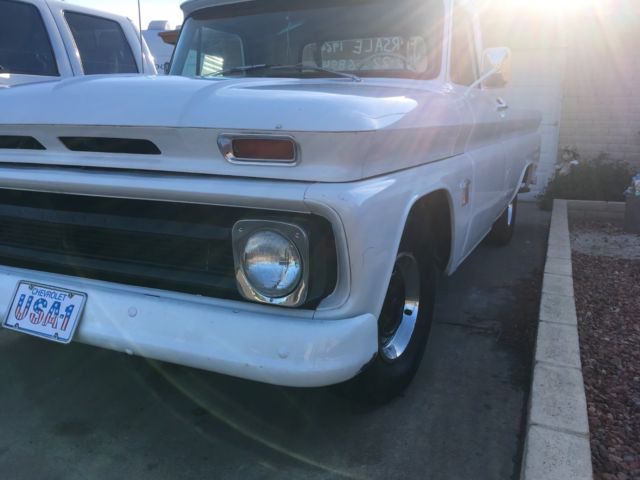 White 1964 Chevrolet C-10