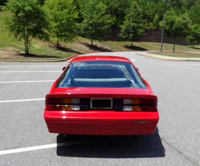 Red 1989 Chevrolet Camaro Coupe with Gray interior