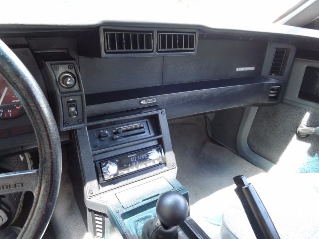 Red 1989 Chevrolet Camaro Coupe with Gray interior